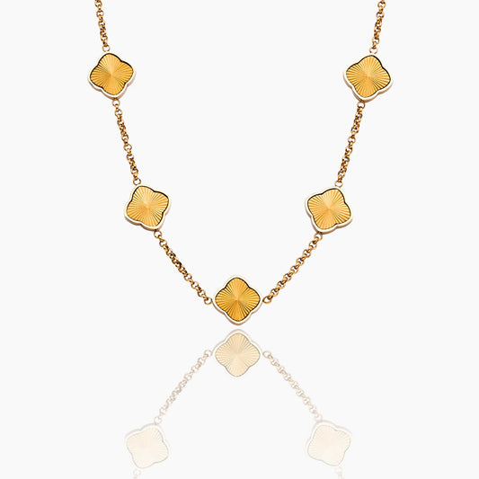 Collar Trébol Radiante