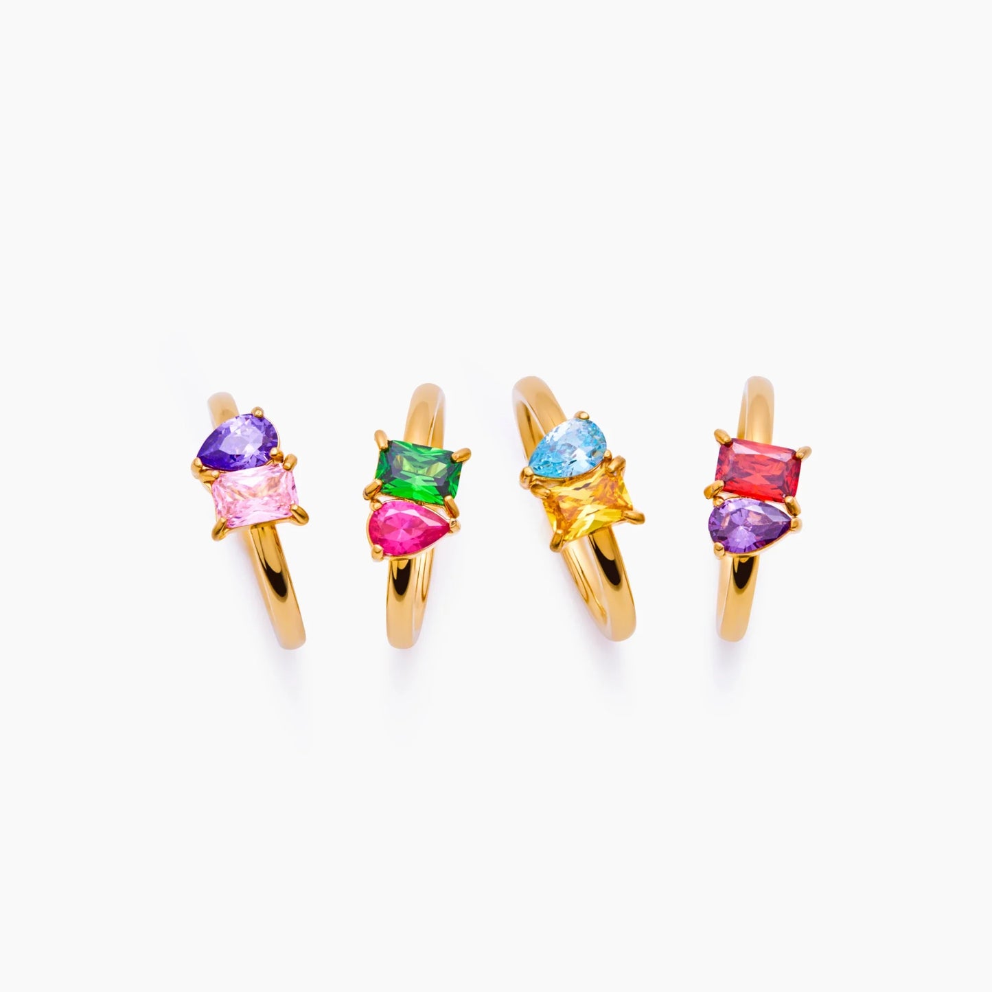 Anillo de nacimiento doble