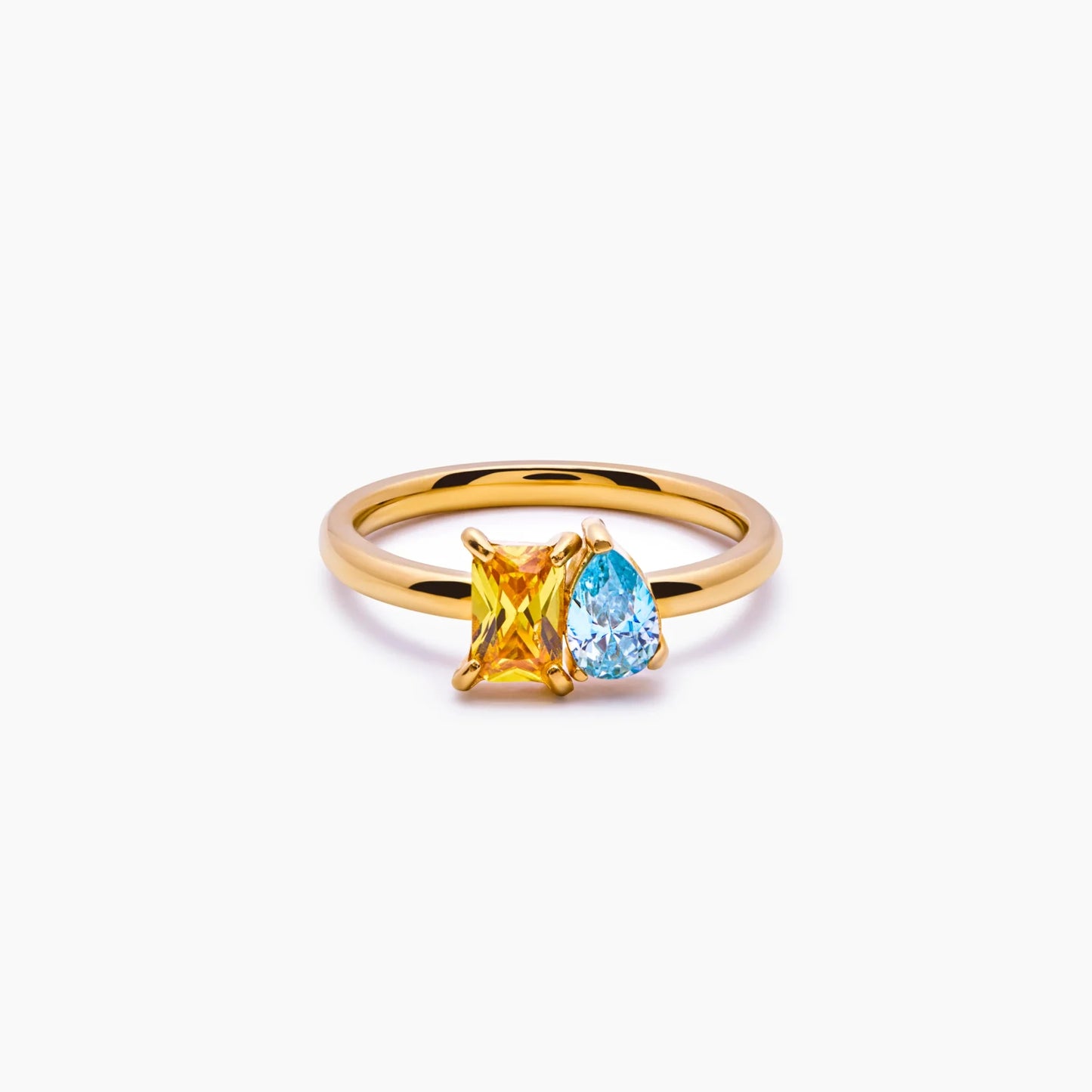 Anillo de nacimiento doble