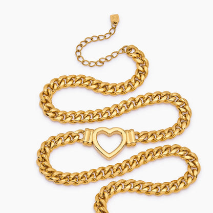 Cadena Olivia Heart