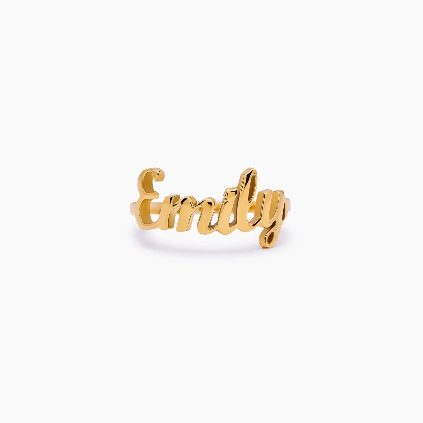 Bague personnalisée avec prénom
