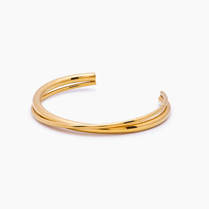 Bracelet jonc croisé