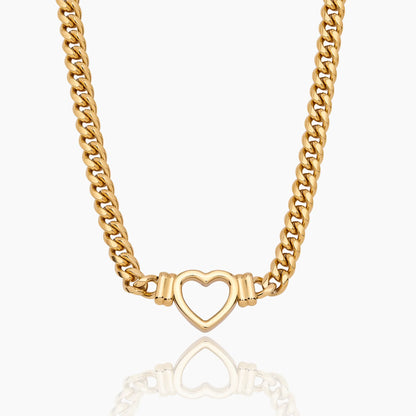 Cadena Olivia Heart