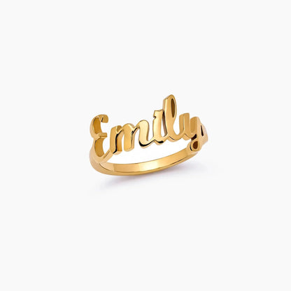 Bague personnalisée avec prénom