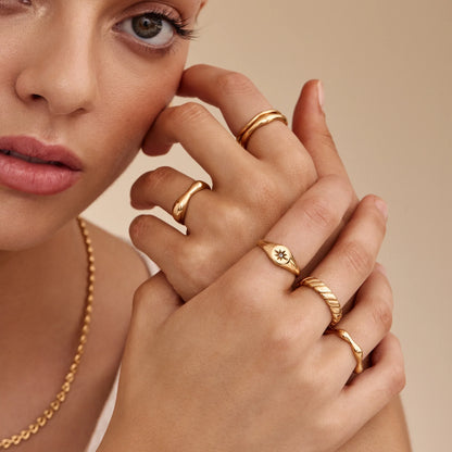 Anillo de giro audaz