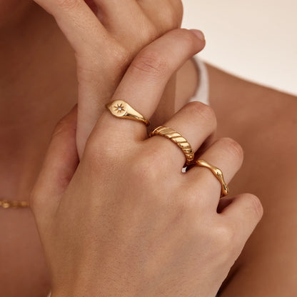 Anillo de giro audaz